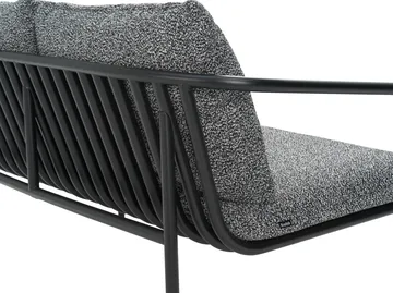 Bendt sofa - Czarny-teddy ant - Brafab