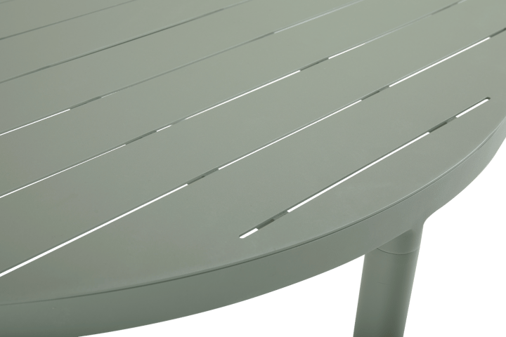 Bigby stół jadalniany runda, Dusty green Ø130 cm Brafab