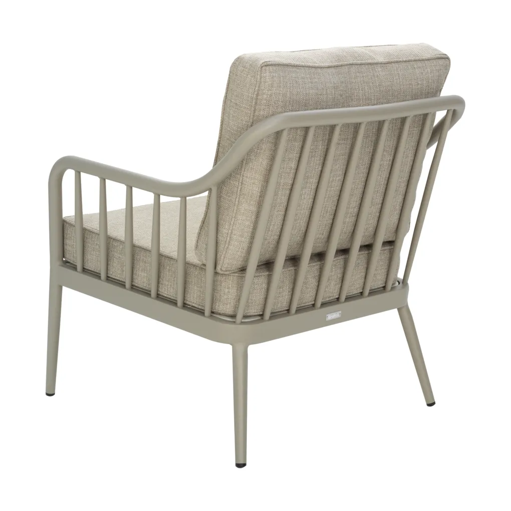 Fotel Coleville, Khaki-burlap beige Brafab