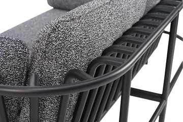 Fotel Collier - Czarny-teddy ant - Brafab