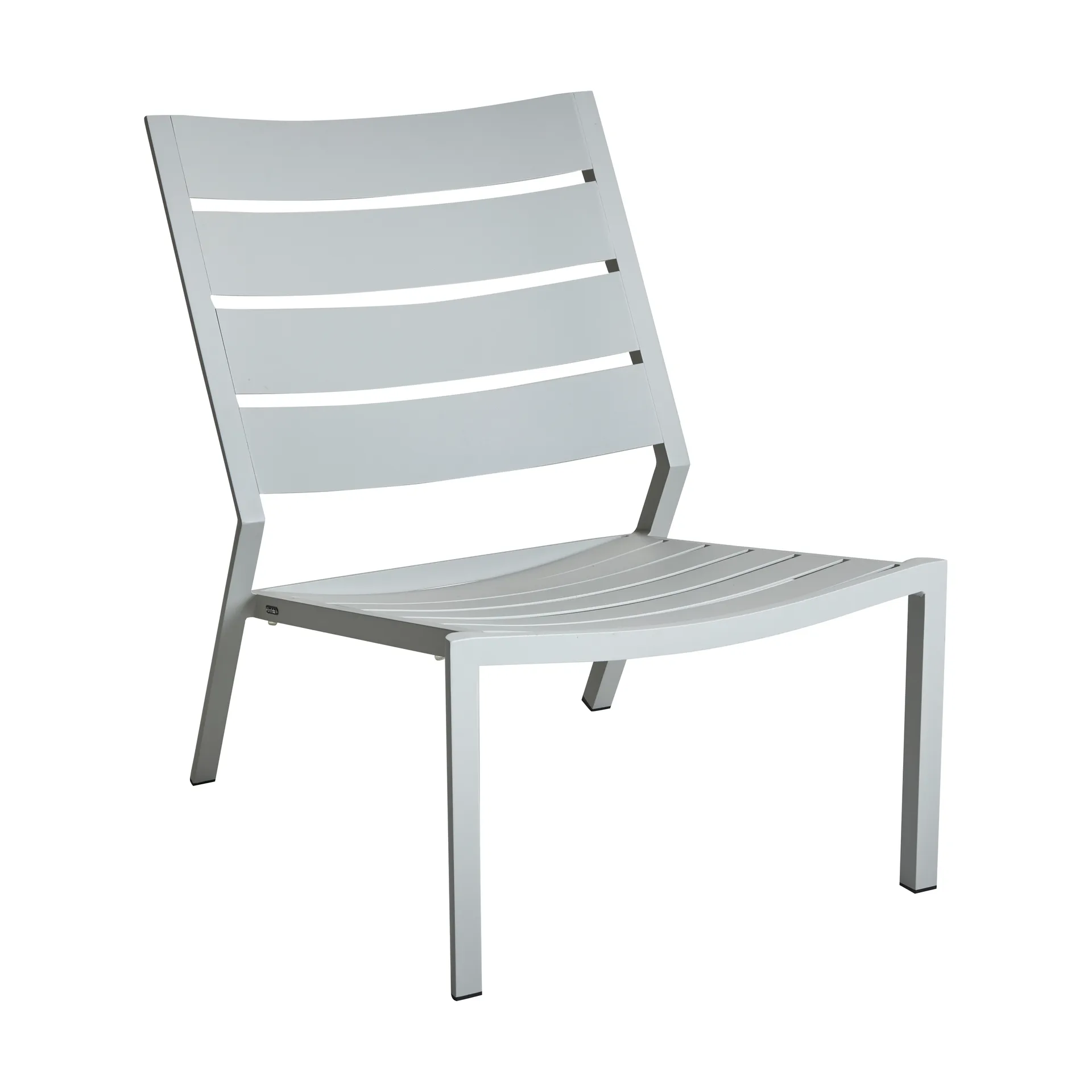 Fotel lounge Delia, Light grey Brafab