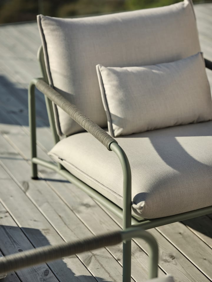 Fotel lounge Lerberget, Zielony-jesion Brafab