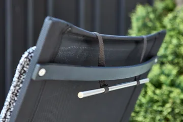 Fotel lounge Soro - Czarny-teddy ant - Brafab