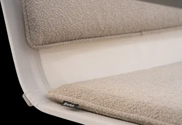 Fotel lounge Soro - Khaki-teddy beige - Brafab