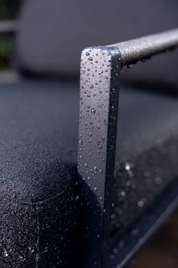 Fotel Lyra - Czarny-teddy black - Brafab