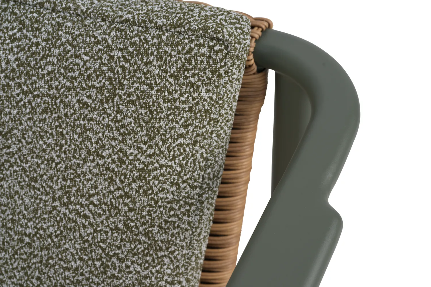 Fotel Motty, Nordic green-teddy verde Brafab