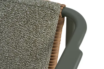 Fotel Motty - Nordic green-teddy verde - Brafab