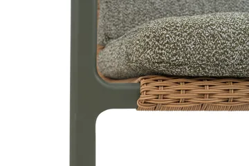 Fotel Motty - Nordic green-teddy verde - Brafab