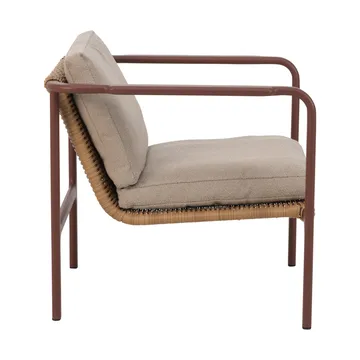 Fotel Motty - Zin red-teddy beige - Brafab