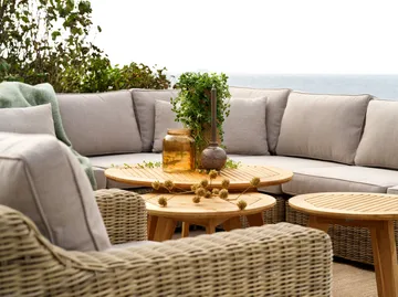 Glendon sofa 3-osobowa - Dark Brown-soft moose - Brafab