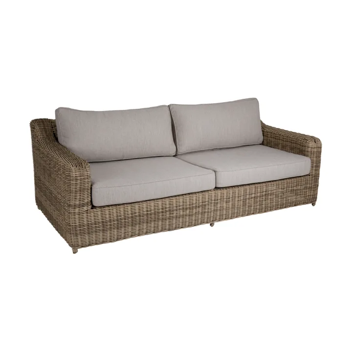 Glendon sofa 3-osobowa - Rustic beige-beige - Brafab