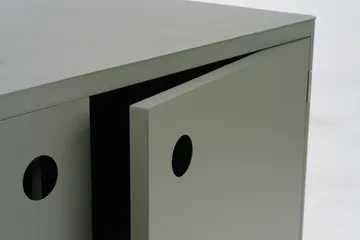 Kelia kuchnia ogrodowa szafka dolna z zlewem - Nordic green, 121x90x64 - Brafab