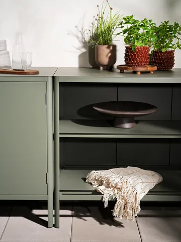 Kelia kuchnia ogrodowa szafka dolna z zlewem - Nordic green, 121x90x64 - Brafab