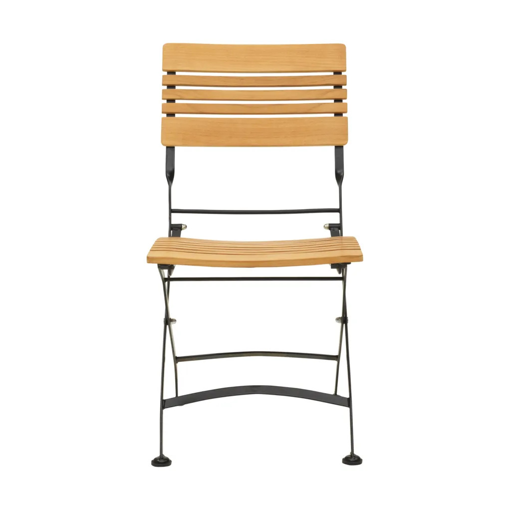 Krzesło Brewer, Czarny-teak Brafab