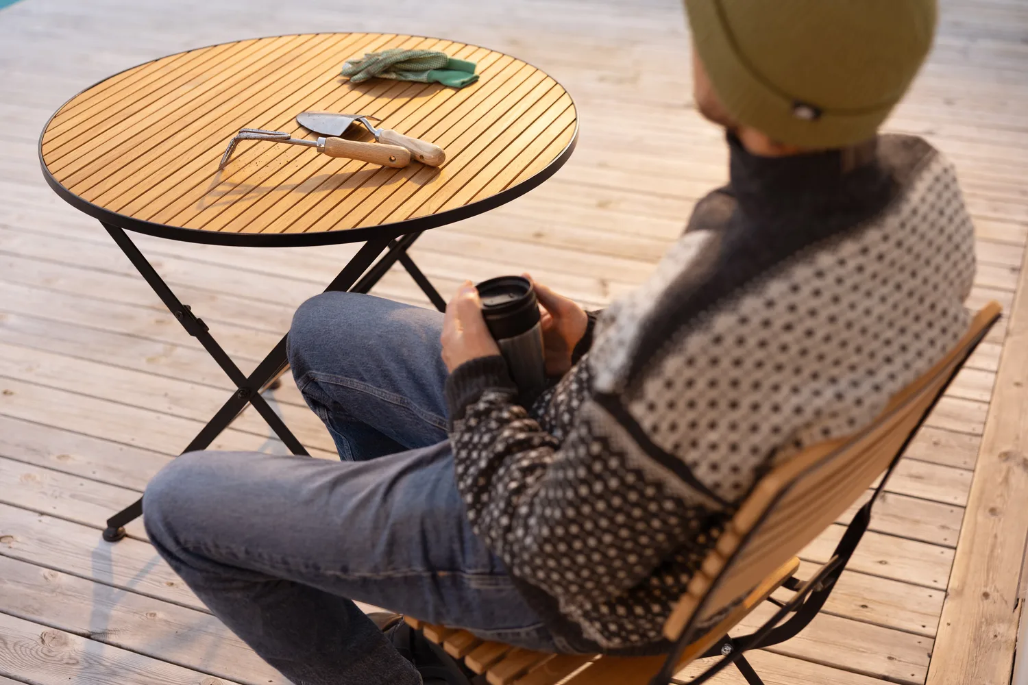 Krzesło Brewer, Czarny-teak Brafab