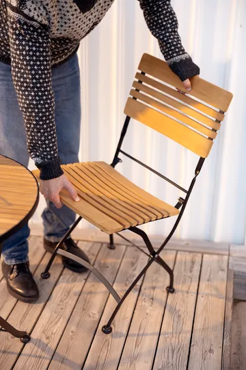 Krzesło Brewer - Czarny-teak - Brafab