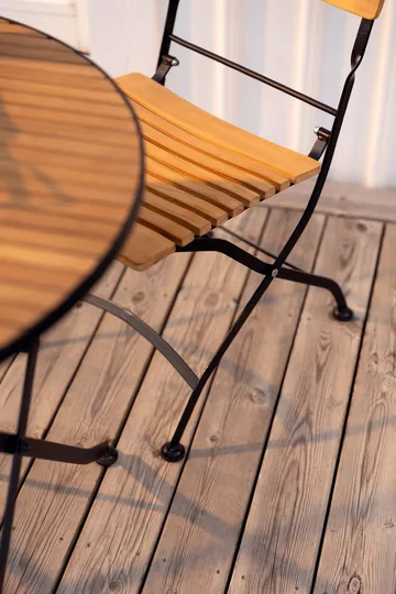 Krzesło Brewer - Czarny-teak - Brafab