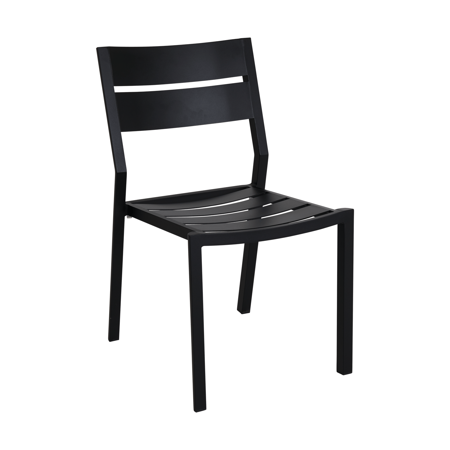 Brafab Krzesło Delia Czarny | Skandynawski Design | Krzesła ogrodowe | Czarny