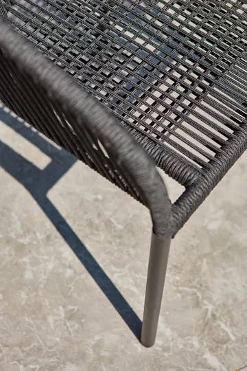 Krzesło z podłokietnikami Delta  - Czarny - Brafab