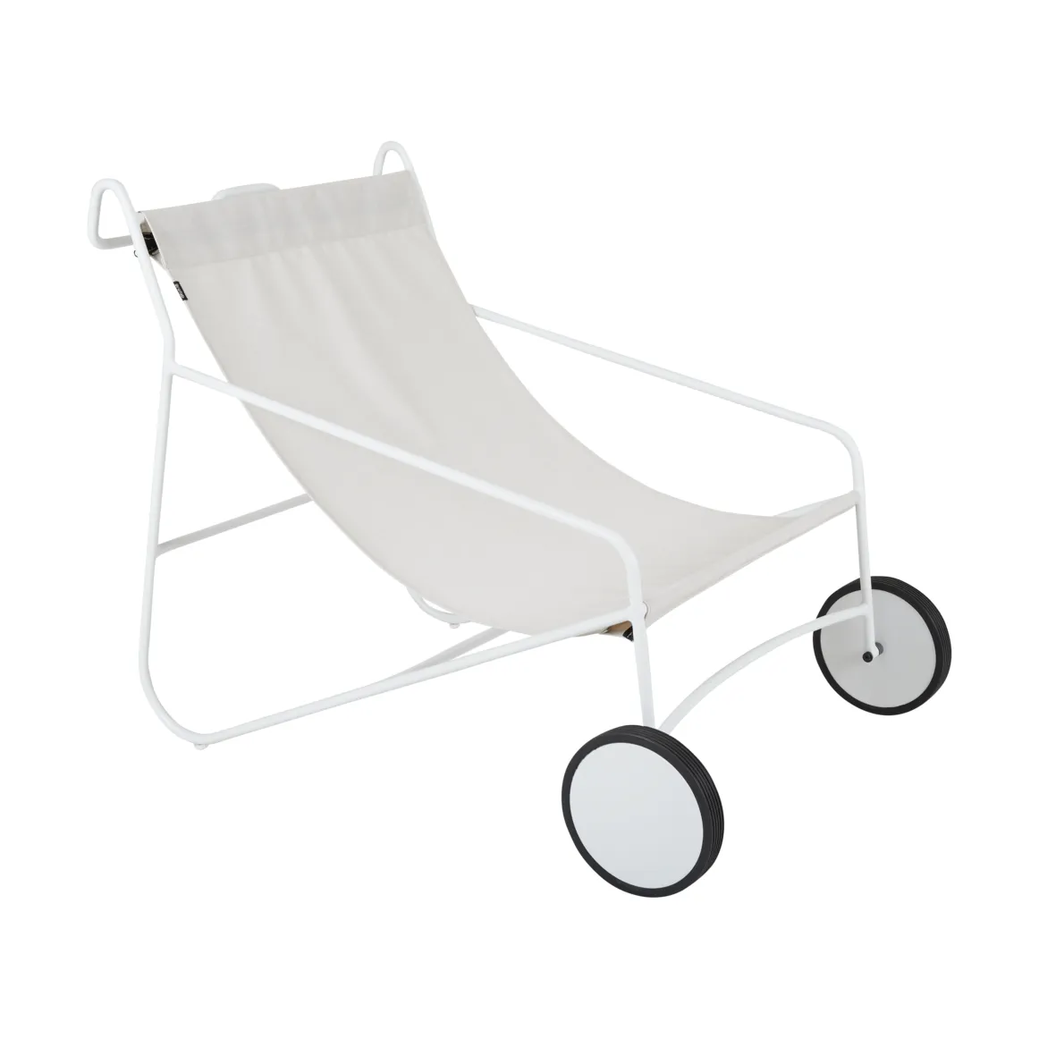 Lounge fotel Poul Chair, Biały Brafab