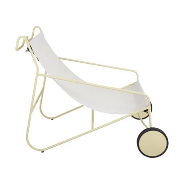 Lounge fotel Poul Chair - Lemon-off white - Brafab