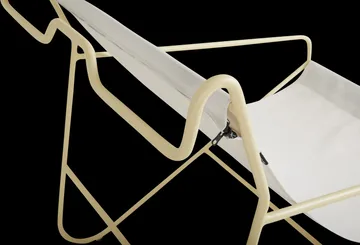 Lounge fotel Poul Chair - Lemon-off white - Brafab