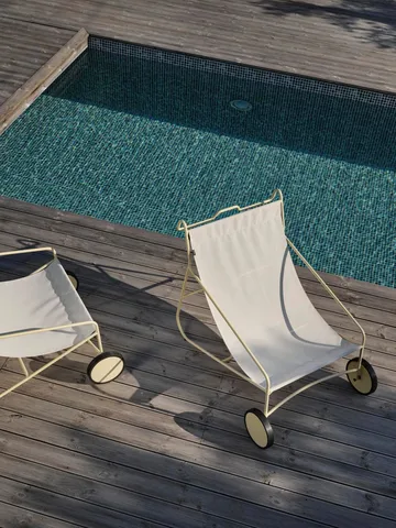 Lounge fotel Poul Chair - Lemon-off white - Brafab