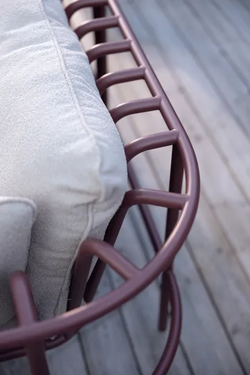 Moduł sofy Collier - Zin red-teddy beige, narożnik - Brafab