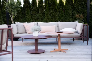 Moduł sofy Collier - Zin red-teddy beige, narożnik - Brafab