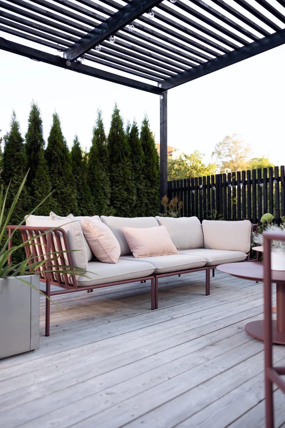 Moduł sofy Collier, Zin red-teddy beige, narożnik Brafab