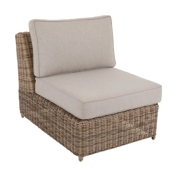 Moduł sofy Glendon - Rustic-beige, część środkowa - Brafab