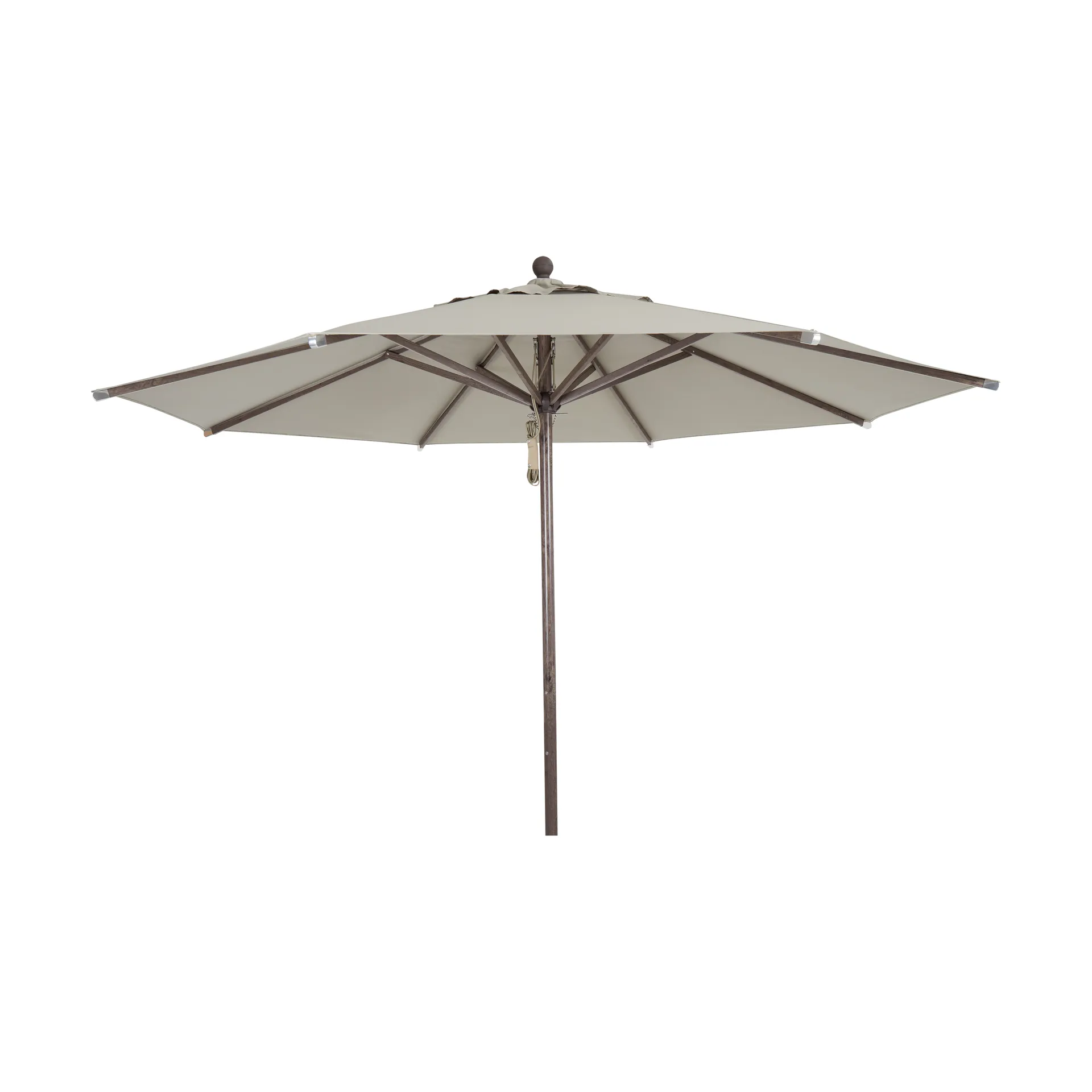 Paliano parasol, Brązowy-taupe 350 cm Brafab