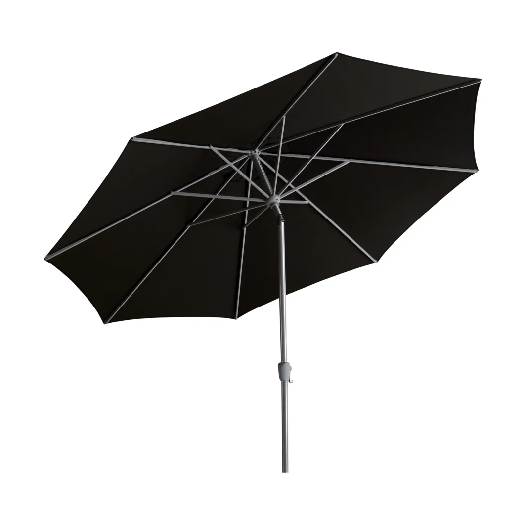Parasol Abriola, Charcoal black, Ø330 cm Brafab