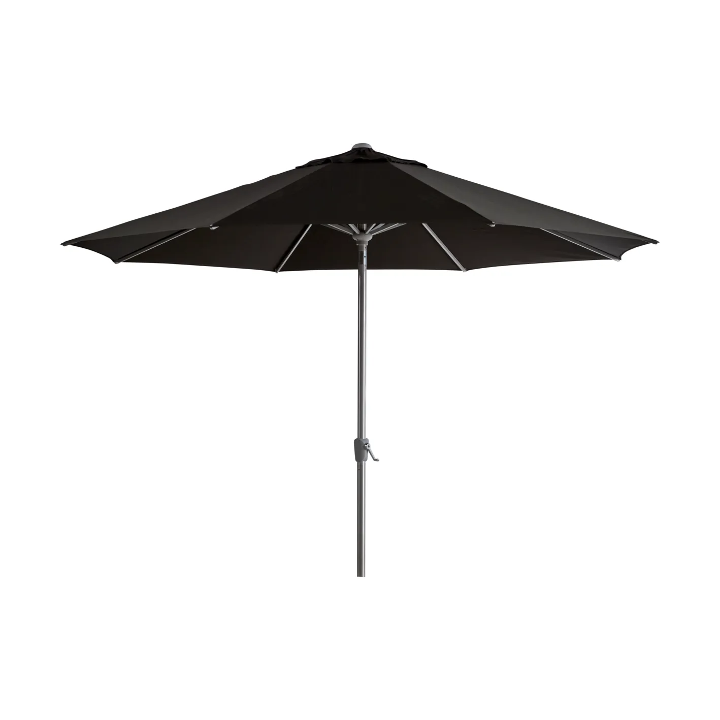 Parasol Abriola, Charcoal black, Ø330 cm Brafab