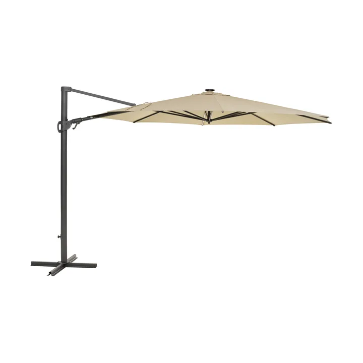 Parasol Cilento - Light grey-khaki - Brafab