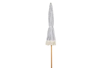 Parasol Gatsby - Grey stripe, Ø256 cm - Brafab