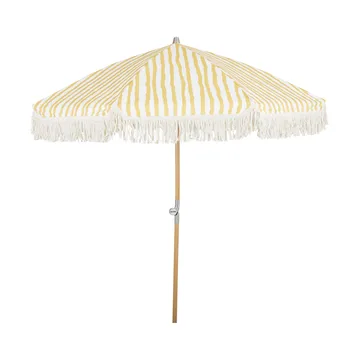 Parasol Gatsby - Yellow stripe, Ø185 cm - Brafab
