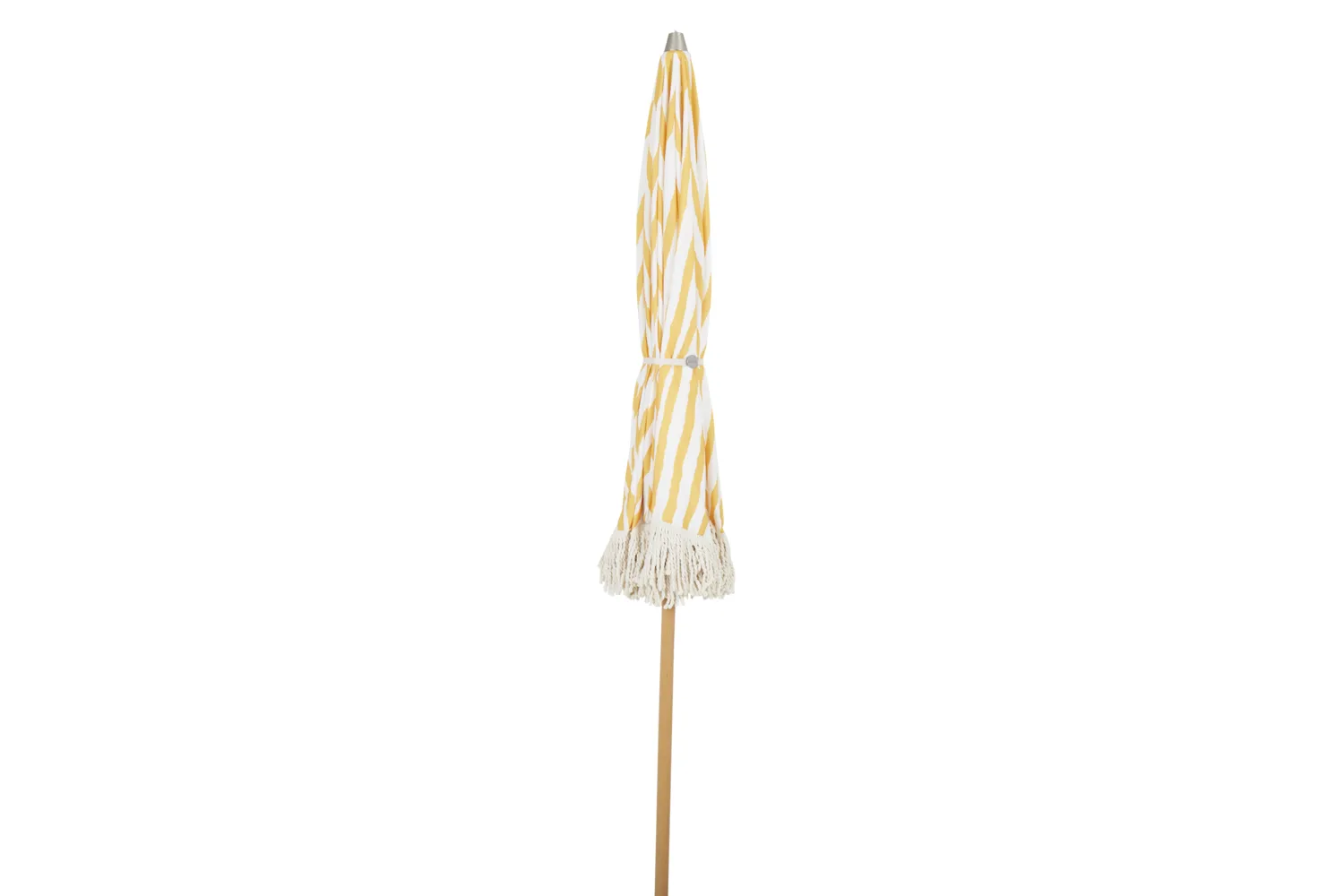Parasol Gatsby, Yellow stripe, Ø185 cm Brafab