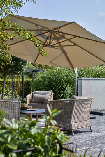 Parasol wolnostojący Luzzi - Khaki - Brafab