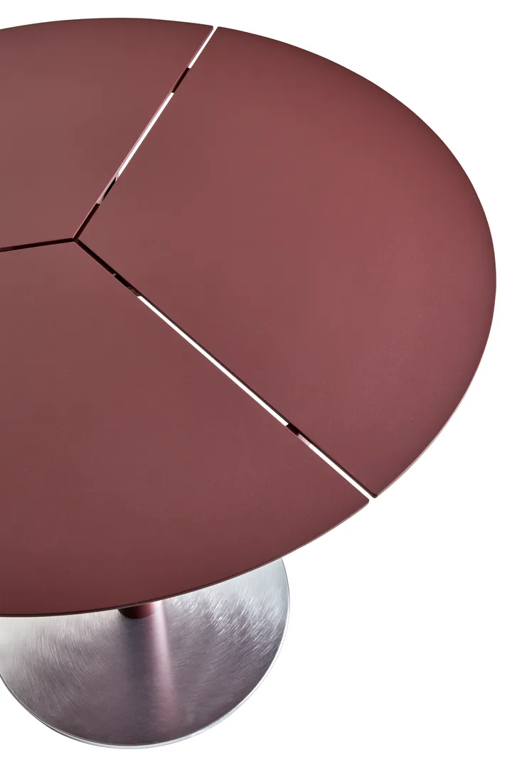 Peace Bistro stolik kawowy Ø80 cm Zin red - Brafab