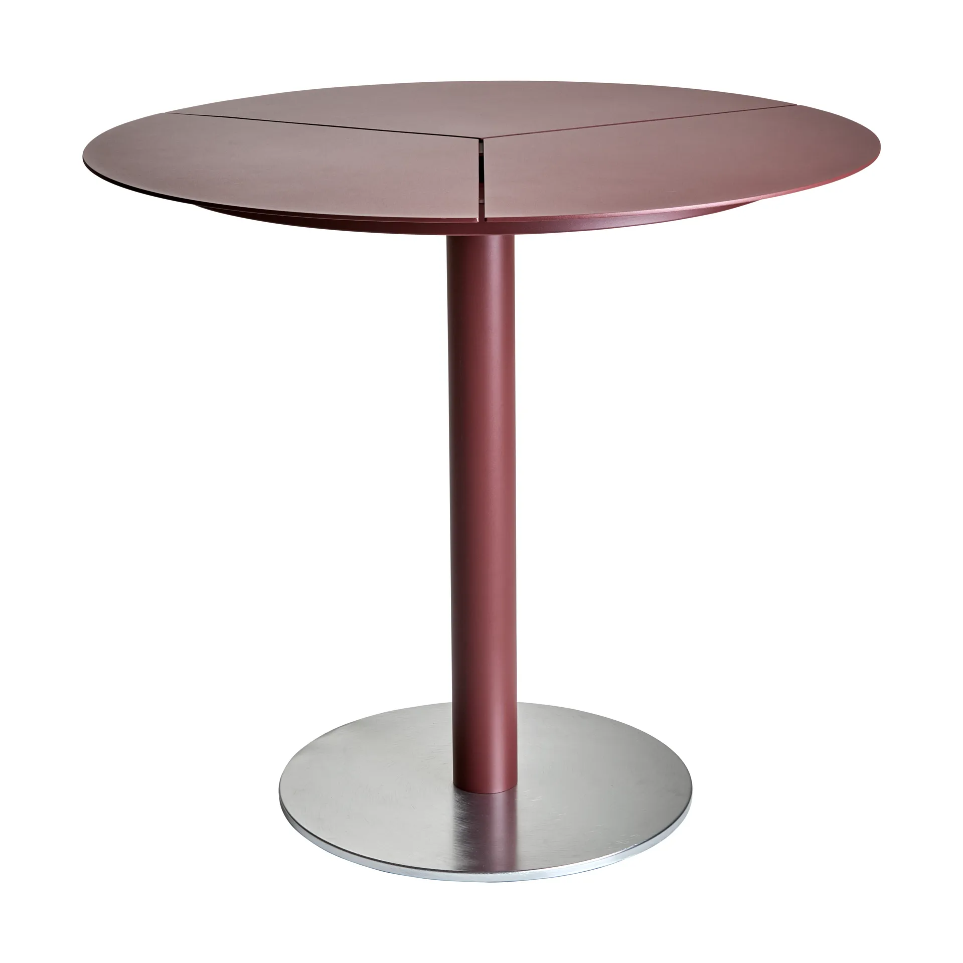 Peace Bistro stolik kawowy Ø80 cm Zin red Brafab