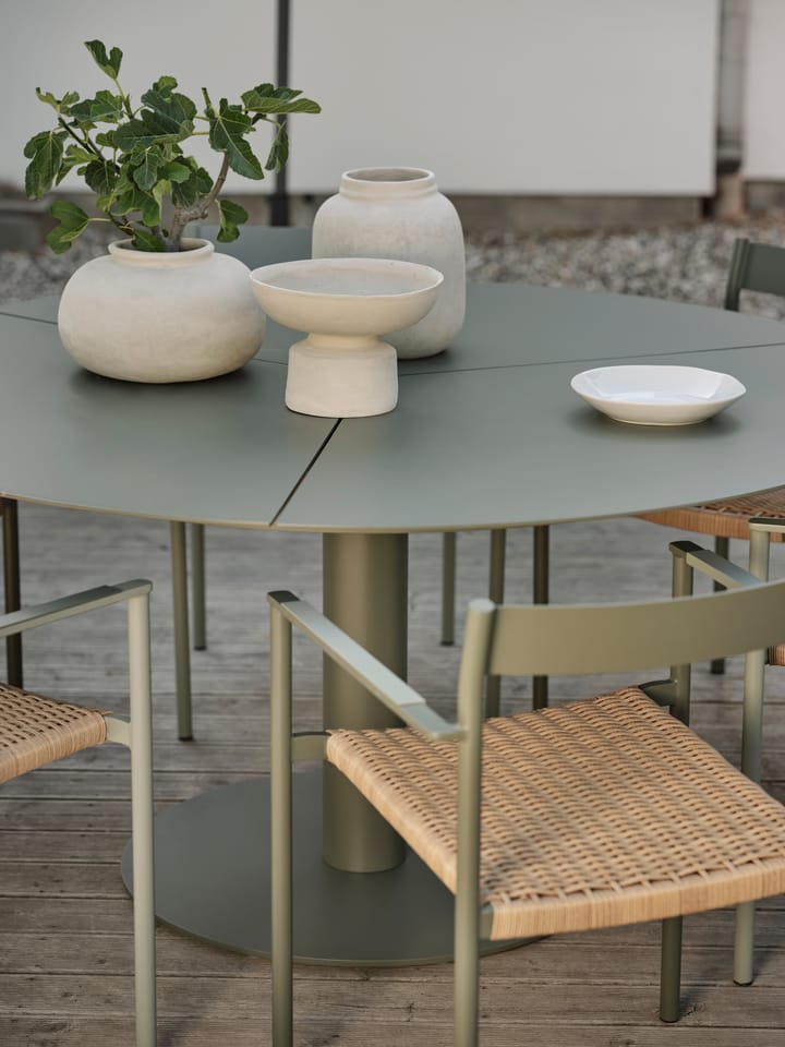 Peace stół do jadalni Ø110 cm Nordic green Brafab