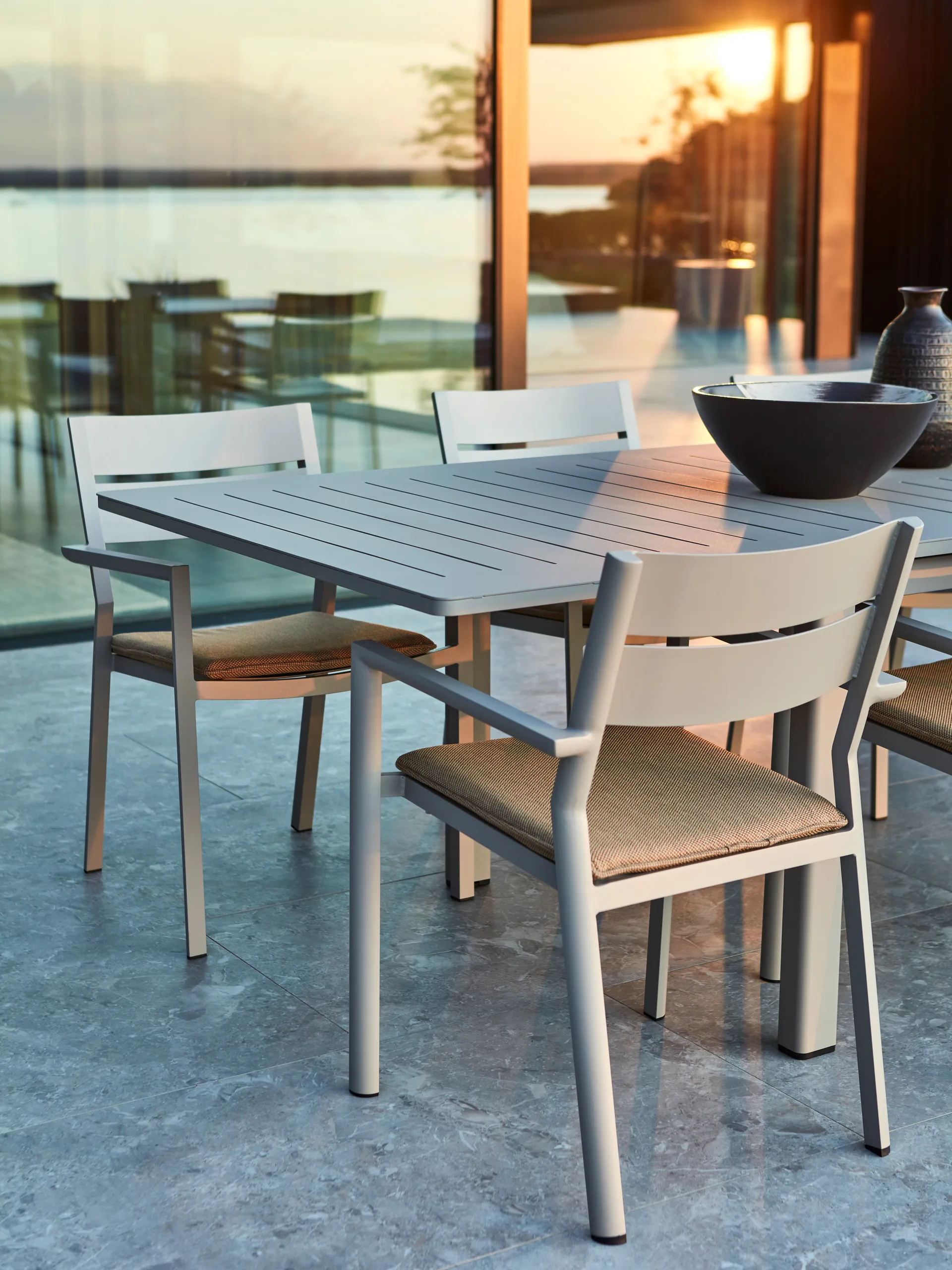 Poduszka na krzesło Frisk, Cinnamon gold Brafab