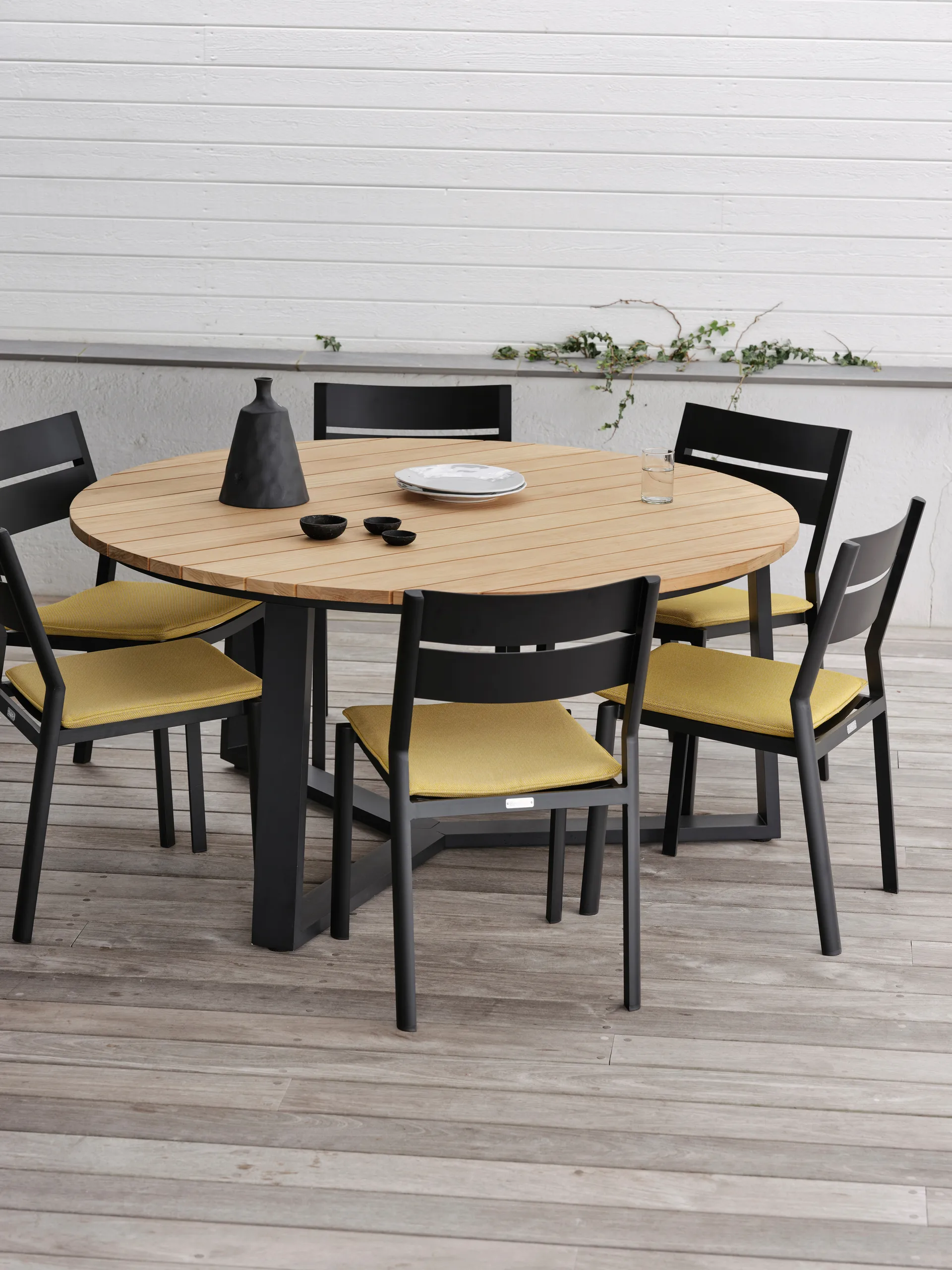 Poduszka na krzesło Frisk, Cream gold Brafab