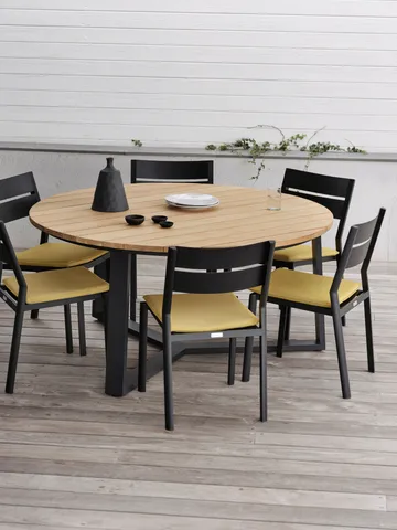 Poduszka na krzesło Frisk - Cream gold - Brafab