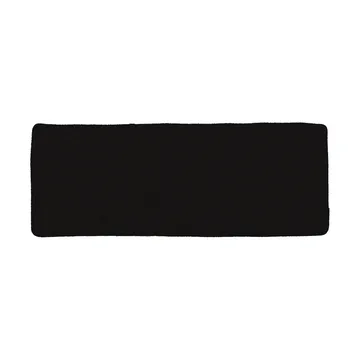 Poduszka na krzesło Frisk - Teddy black, 37x102 cm - Brafab