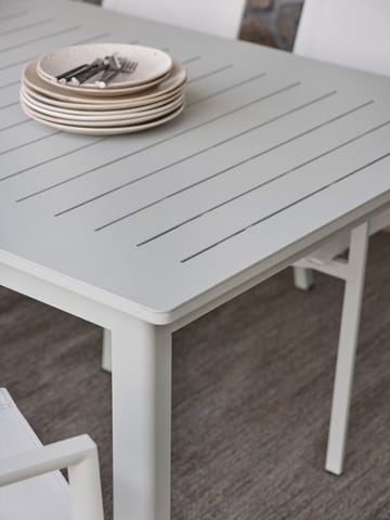 Rozkładany stół jadalniany Lomma - Light grey XL 260-380 cm - Brafab