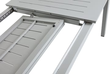 Rozkładany stół jadalniany Lomma - Light grey XL 260-380 cm - Brafab