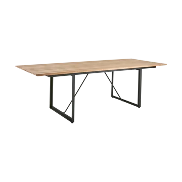 Shad stół do jadalni 240 cm teak-anthracite - undefined - Brafab