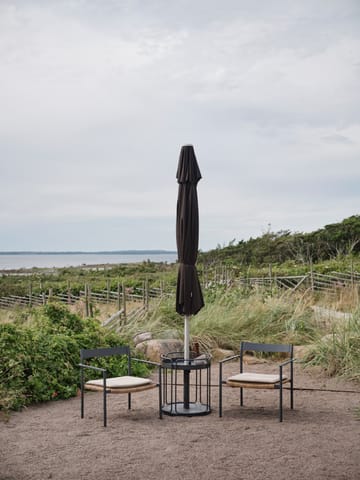 Shady stolik boczny i podstawa do parasola - Anthracite - Brafab